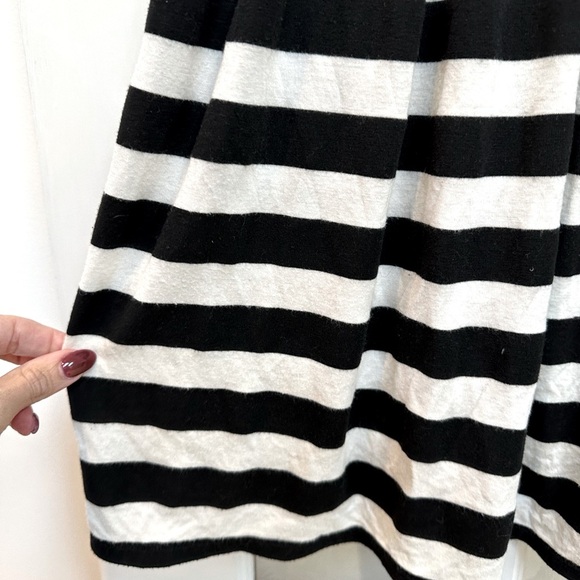 Alice and Olivia by Stacey Bendet Black White Striped Dress Size Medium - Picture 5 of 12